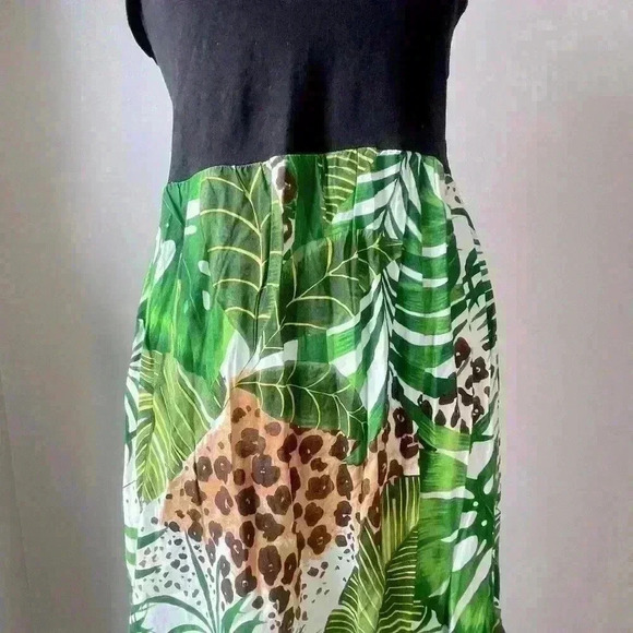 Strapless Sundress 100% rayon skirt with knit elastic top. Made in Hawaii by RJC - Picture 7 of 12